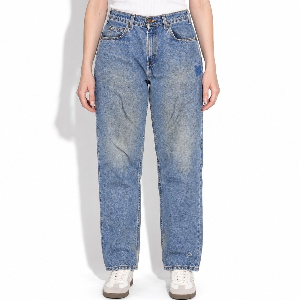 Vintage Levis 550 Relaxed Fit Jeans Womens 10 Mid Waist Straight Leg Medium Wash